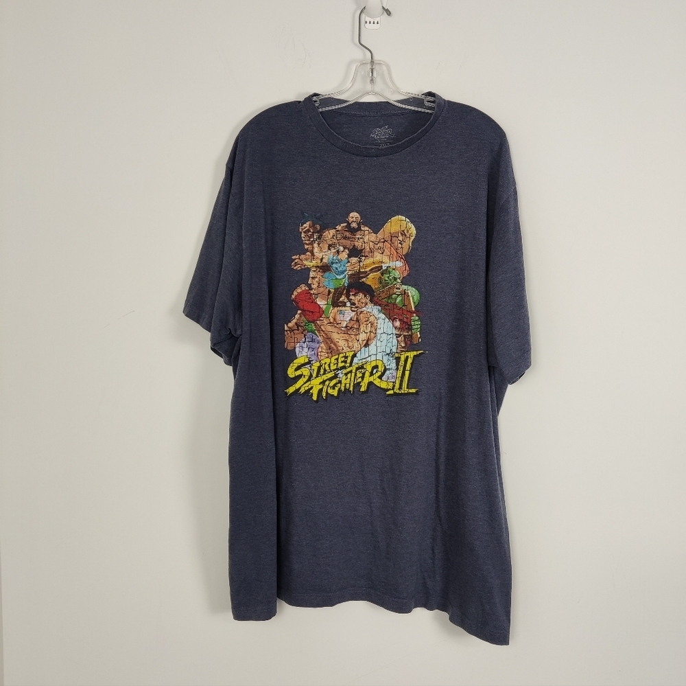 Men's Street Fighter II Graphic T-Shirt, Size 2XL